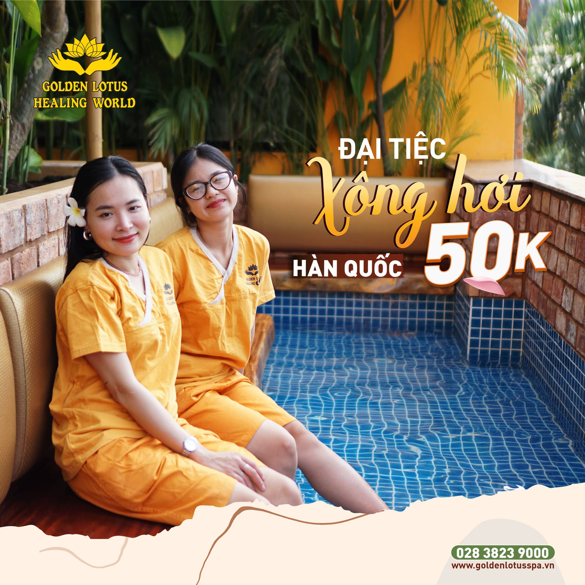 SOFT OPENING : ĐẠI TIỆC THƯ GIÃN – XÔNG HƠI SPA HÀN QUỐC XỊN