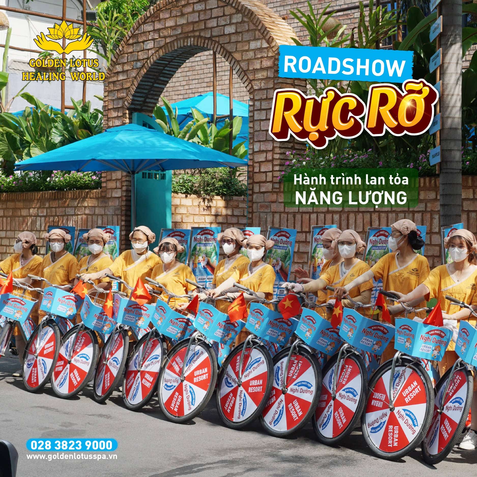 ROADSHOW RỰC RỠ – HÀNH TRÌNH LAN TỎA NĂNG LƯỢNG