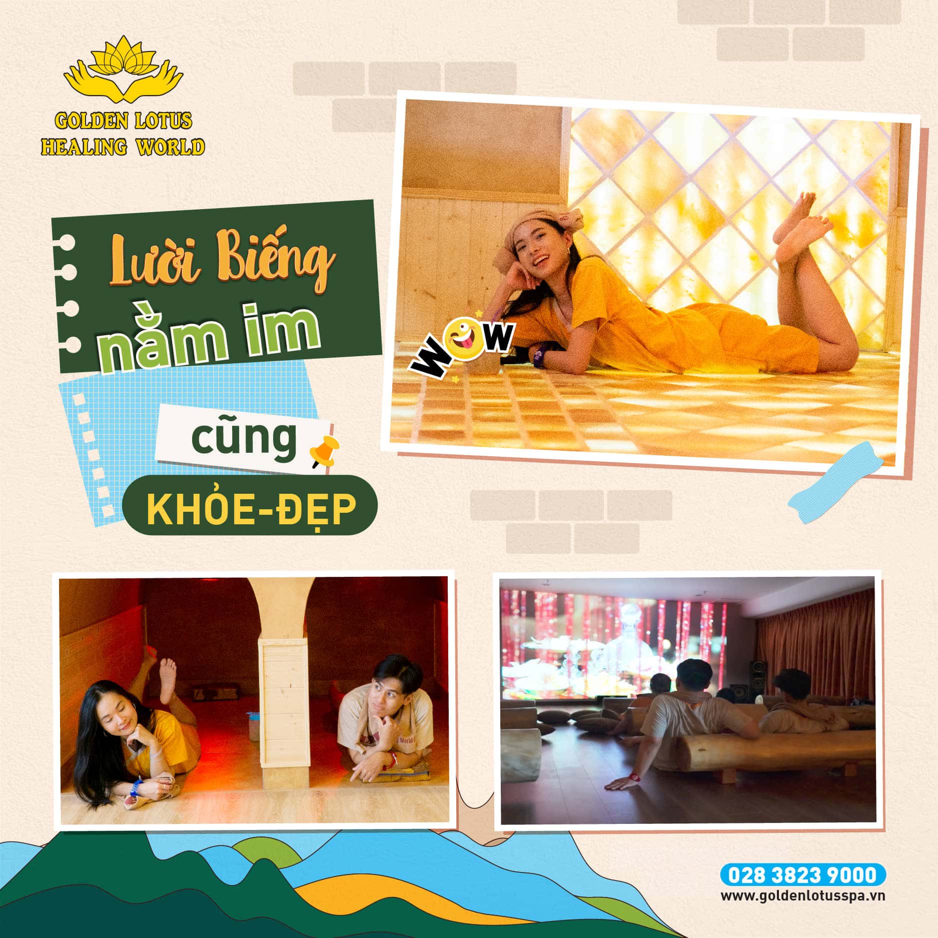 “LƯỜI BIẾNG”, NẰM IM CŨNG KHỎE – ĐẸP