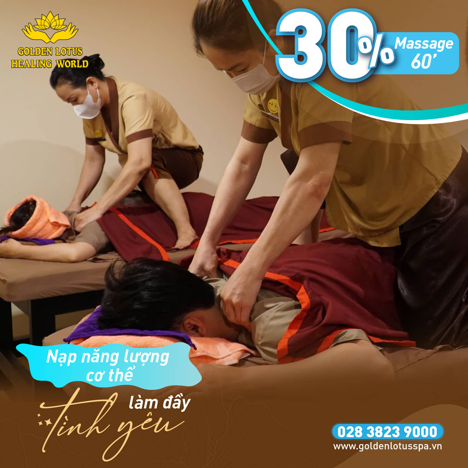NẠP NĂNG LƯỢNG CHO CƠ THỂ VÀ LÀM ĐẦY TÌNH YÊU