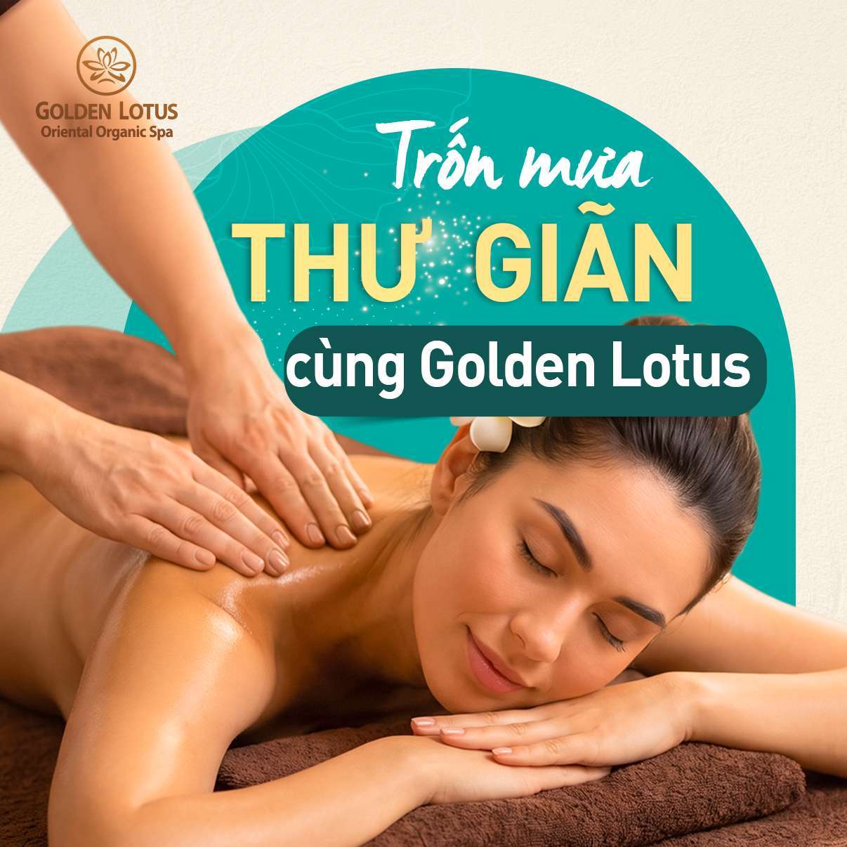 TRỐN MƯA THƯ GIÃN - LÊN LỊCH CÙNG GOLDEN LOTUS