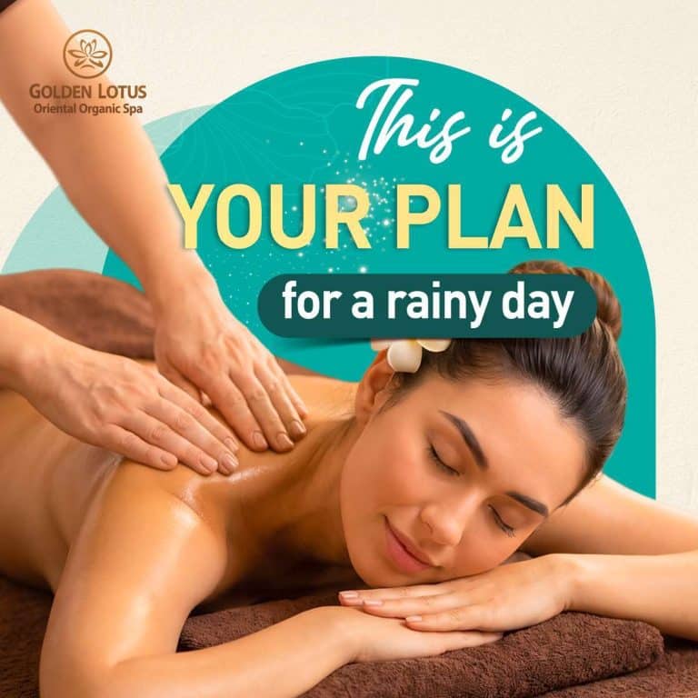 THIS IS YOUR PLAN FOR A RAINY DAY AT GOLDEN LOTUS
